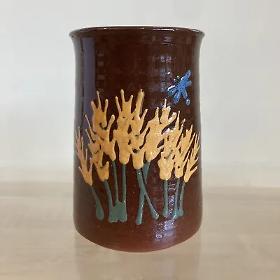 Buy Peter & Sally Stocker, Workshop Pottery, Brighton, Earthenware Vase, Handmade • 8.99£