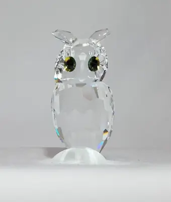 Buy Swarovski Crystal Animal Figure Collection Retired Boxed - Night Owl 206138 • 10.99£