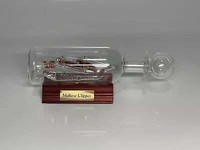 Buy Maltese Clipper Glass Ship In Bottle  • 13.45£