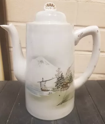 Buy Japanese Porcelain Fine Bone China Hand Decorated Fuji Coffee/Teapot • 25£