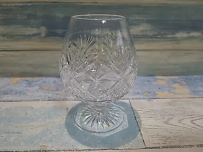 Buy Vintage Dartington Crystal Glass Hand Cut Brandy Glass/Balloon  • 9.95£