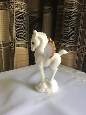 Buy Royal Osborne White Bone China Winged Pegasus Horse- Priced As Found • 14.99£