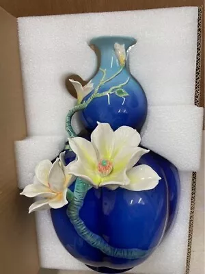 Buy FRANZ Collection Fortune Magnolia Porcelain Vase FZ03807 • 331.58£