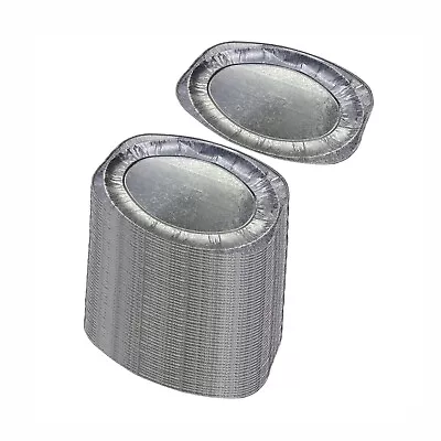 Buy [Set Of 50] 17  Foil Platter Disposable Aluminium Catering Serving Buffet Party • 25.19£