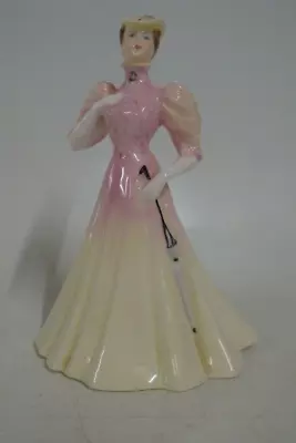 Buy Vintage Coalport Bone China Jacqueline Lady Figurine Decoratd 2/89 • 7.99£