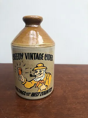 Buy Vintage Creedy Vintage Cider Stoneware Bottle  • 20£