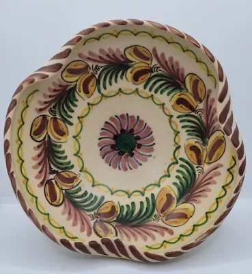 Buy Puente Handmade Spanish Pottery Bowl Signed By Artist 6.5x2.5  • 12.95£
