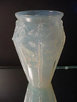 Buy Rare Sabino Art Glass Sculpted  Manta Raie  Opalescent Vase Art Deco France 1930 • 911.09£