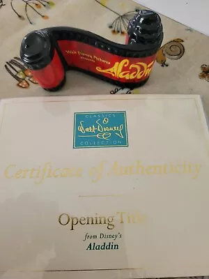 Buy WDCC Walt Disney Collection 'Aladdin' Opening Title With COA No BOX • 20£