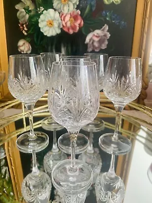 Buy 6 Vintage Edinburgh Crystal Port / Sherry Glasses • 29.99£