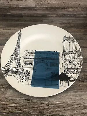 Buy Poole Pottery Paris City Sketch Plate 22cm Diameter Brand New • 12.99£