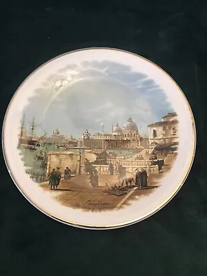 Buy Roy Kirkham Pottery Canaletto The Quay Of The Piazzetta Decorative Plate 27 Cm • 10£