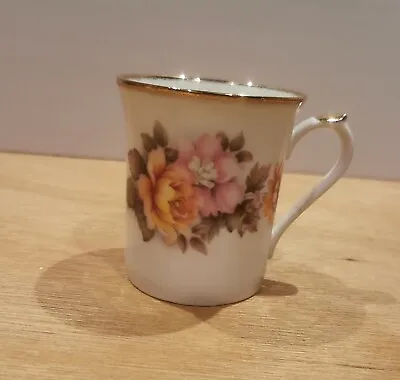 Buy Rosina Queen’s Fine Bone China Tea Cup Flowers England • 14.99£