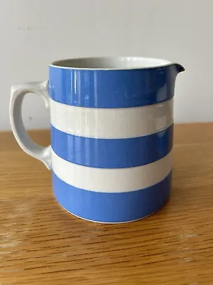 Buy Vintage T.G.Green Cornishware Blue And White Striped Jug • 9.99£