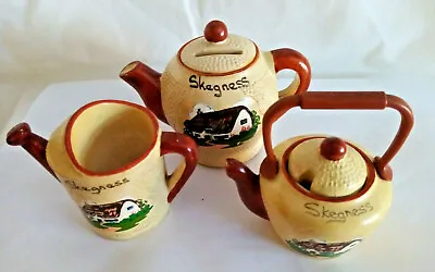 Buy Manor Ware SKEGNESS Miniature Watering Can Kettle Tea Pot Memorabilia Vintage X3 • 13.99£