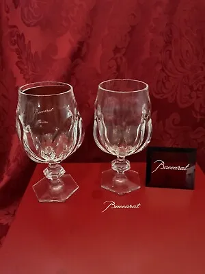 Buy NIB FLAWLESS Crystal BACCARAT 2 M. Wanders HARCOURT PROOST Beer Cocktail Goblets • 714.91£