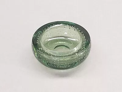 Buy A Vintage 1960's Whitefriars Glass Bowl, 4  Pattern No 9099 In Sea Green. • 18.95£
