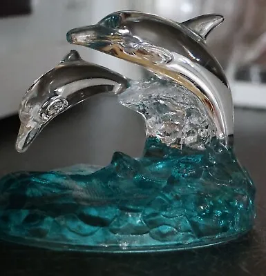 Buy Glass Dolphin Ornament • 7.75£