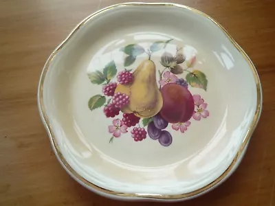 Buy Vintage China Ceramic  Royal Worcester Palissey Trinket Tray Fruit Design • 2.99£