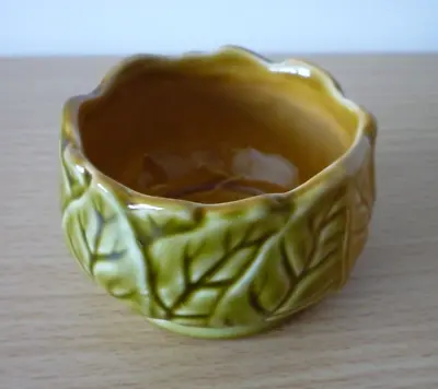 Buy Vintage Royal Winton Small Bowl With Leaf Design • 9.99£