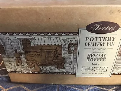 Buy Wade Thornton Pottery Van Collectible Money Box New • 19£
