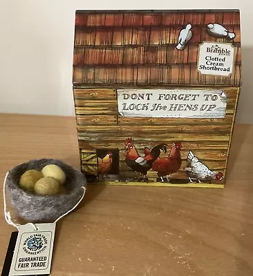 Buy Emma Bridgewater Fox & Hen House Tin And Fabric Nest With Eggs (not EB) • 12£