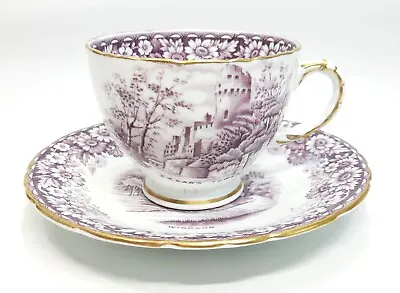 Buy Vtg H & M Sutherland China Tea Cup & Saucer Set Warwickshire Windsor Caesar's • 18.92£