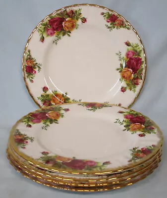Buy Royal Albert Old Country Roses Dessert Plate 7 1/8 , Set Of 5, England • 53.65£