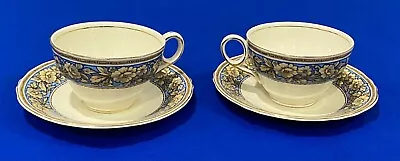 Buy Vintage CREAMPETAL Grindley England Tea Cup & Saucer China Dish Set Of 2 • 33.63£