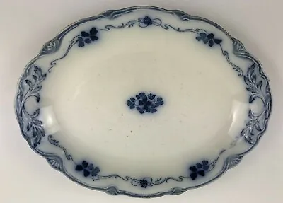 Buy Serving Platter Antique W.H.Grindley & Co England Clover Blue • 15.99£