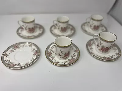 Buy Five Royal Doulton Canton Coffee Cups And Saucers • 24£