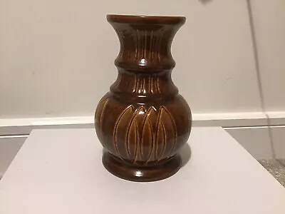 Buy Vintage Sylvac Pottery Vase 5268 Rare Brown Mint Condition • 9.99£