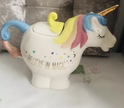 Buy Teapot Novelty Unicorn  Ceramic Bnwot Unused Gift Collectable • 14.99£