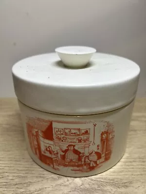 Buy Carlton Ware 1950s Victorian England Scene Jar Lid • 15£