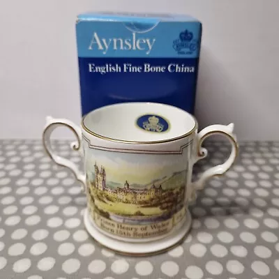 Buy Aynsley Fine Bone China  Prince Henry Of Wales  Two Handled Loving Cup. Boxed  • 9.99£