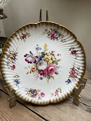 Buy Hammersley England Lady Patricia Porcelain Plate Set Signed F. Howard • 30£
