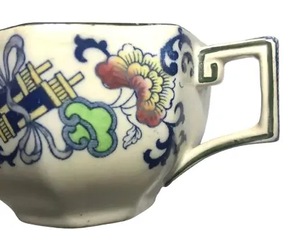 Buy Antique Doulton Burslem England Nankin Ceramic Teacup Cup Mug Asian Floral • 17.07£