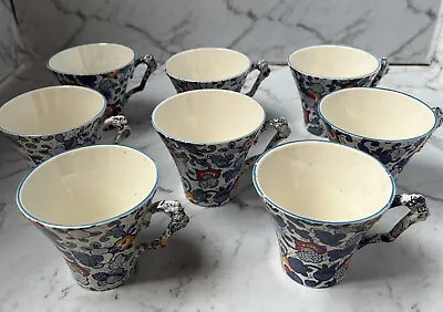 Buy James Kent Mikasa Cathay Blue With Colour Set Of 8 Mugs • 40£