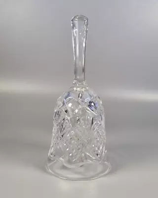 Buy Vintage Ornamental Crystal Glass Bell | Glass Clapper | Decorative Ornament 6  • 39£