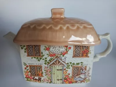 Buy Sadler Ye Olde Ivy Cottage Amazing Vintage Ceramic Themed Teapot. • 14.99£