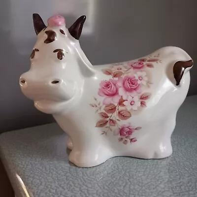 Buy Vintage ELLGREAVE Pottery Ceramic Moneybox-Rosie The Cow VGC • 13.50£