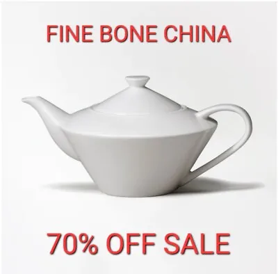 Buy Nikko Fine Bone China Tea Pot 500cc Model 11700-6032h Rrp £68 • 13.99£
