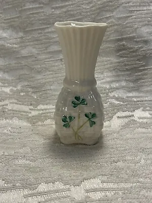 Buy Belleek Of Ireland 4” Tall Bud Vase Beautiful -- 5106 • 13.25£