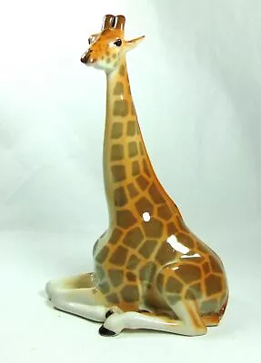 Buy Gorgeous LARGE Vintage Russian Porcelain USSR Lomonosov Giraffe Figurine  • 123.24£