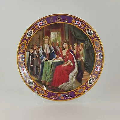 Buy Royal Doulton PN162 Kings & Queens Of The Realm Queen Anne Decorative Plate - 76 • 60£