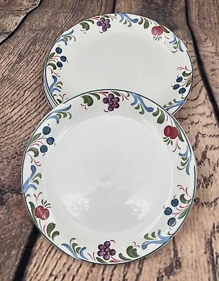 Buy Poole Pottery-Cranbourne Pattern Side Plates-Set Of 4- 7” (17.5cm)-Floral • 25£