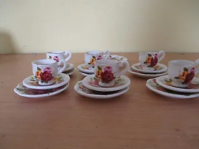 Buy 19 Piece Part Miniature Tea Set Carmarthen Bone China  Manor Roses  • 20£