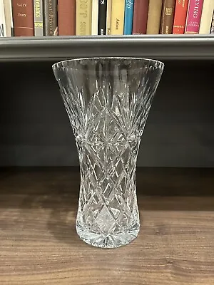 Buy Vintage Hand Cut 24% Lead Crystal 11  Vase Made In Poland • 18.24£