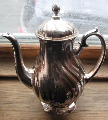Buy VINTAGE THOMAS Rosenthal Germany SILVER CLAD OVER PORCELAIN COFFEE POT SO26 • 23.71£
