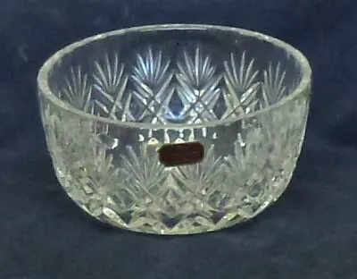 Buy DOULTON INTERNATIONAL CRYSTAL CUT GLASS BOWL - NEW - 6 In. Dia. X 3 In. Deep. • 10£